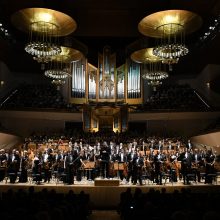 La OSCyL actúa por quinta temporada consecutiva en el Auditorio Nacional, dirigida en esta ocasión por Miguel Ángel Gómez Martínez en el marco del Ciclo Sinfónico de la Universidad Politécnica de Madrid