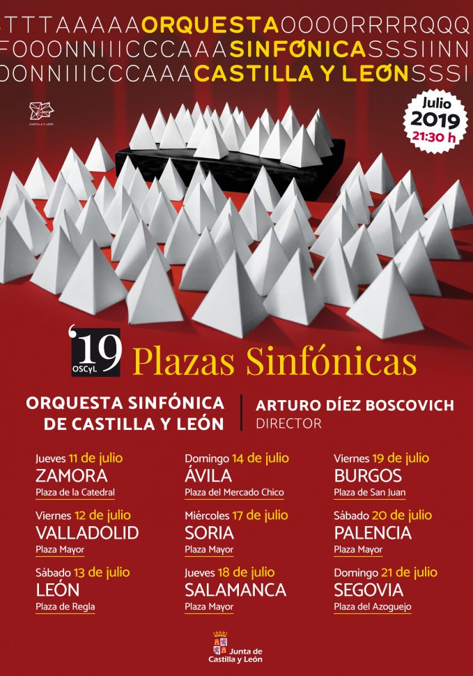 Plazas sinfónicas 2019