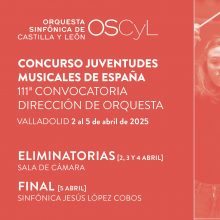El Centro Cultural Miguel Delibes acoge esta semana el Concurso de Dirección de Orquesta de Juventudes Musicales España