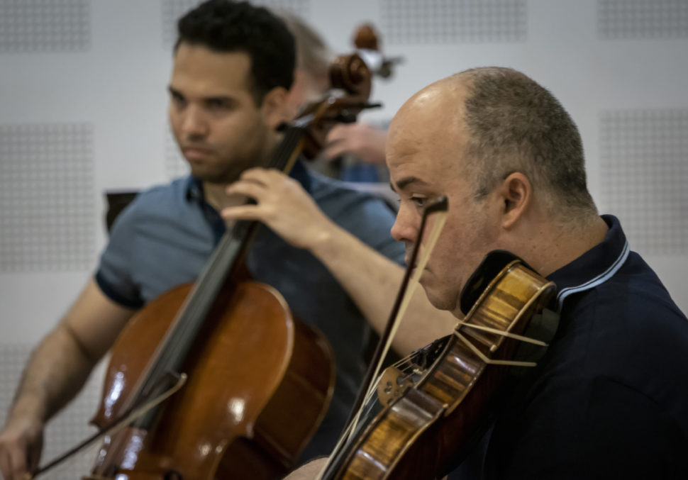 Photogenic/Miguel Ángel Santos. Valladolid. 06/07/2020. Ensayo Ensamble OSCYL