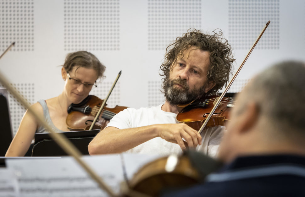 Photogenic/Miguel Ángel Santos. Valladolid. 06/07/2020. Ensayo Ensamble OSCYL