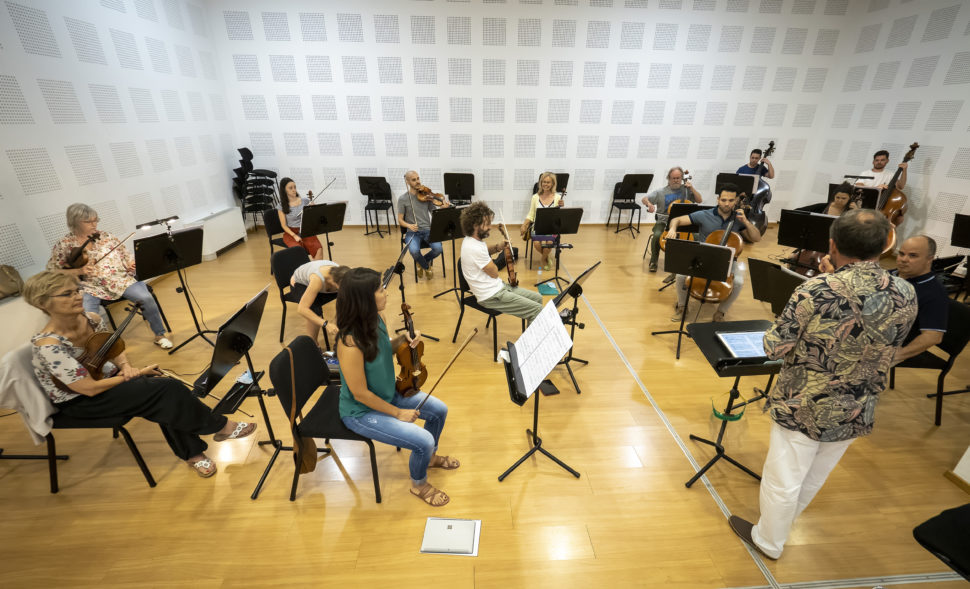 Photogenic/Miguel Ángel Santos. Valladolid. 06/07/2020. Ensayo Ensamble OSCYL