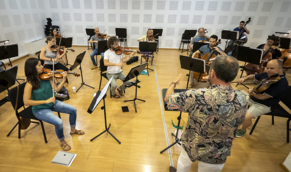 Photogenic/Miguel Ángel Santos. Valladolid. 06/07/2020. Ensayo Ensamble OSCYL