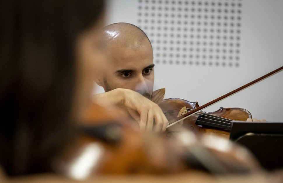 Photogenic/Miguel Ángel Santos. Valladolid. 06/07/2020. Ensayo Ensamble OSCYL