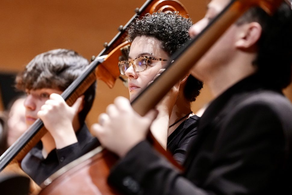 Vallaodlid 11/04/2026. Concierto de la OSCYL Joven. Photogenic Agencia Gráfica