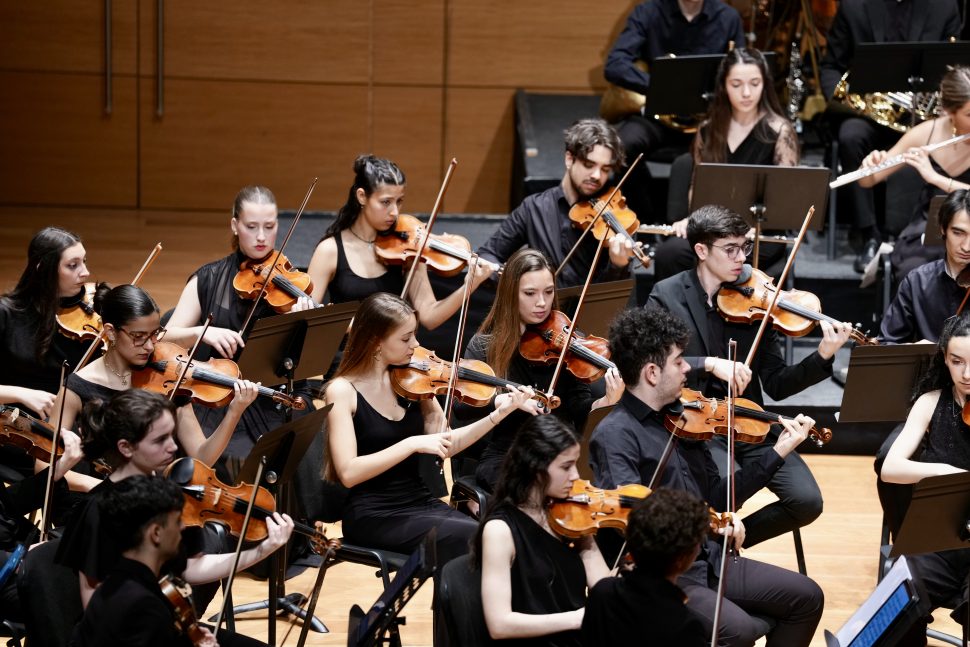 Vallaodlid 11/04/2026. Concierto de la OSCYL Joven. Photogenic Agencia Gráfica