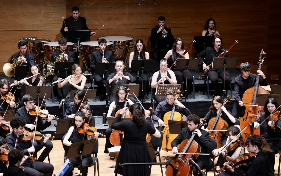 Vallaodlid 11/04/2026. Concierto de la OSCYL Joven. Photogenic Agencia Gráfica