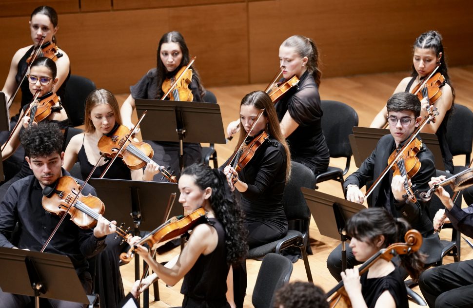 Vallaodlid 11/04/2026. Concierto de la OSCYL Joven. Photogenic Agencia Gráfica