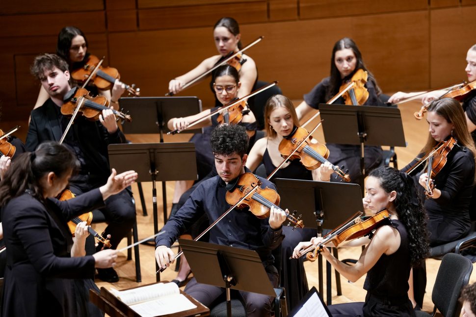 Vallaodlid 11/04/2026. Concierto de la OSCYL Joven. Photogenic Agencia Gráfica