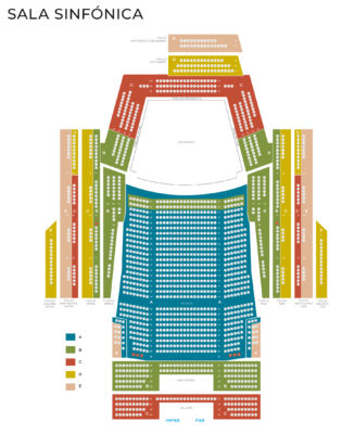 Sala Sinfónica enero a junio 2022 100% aforo