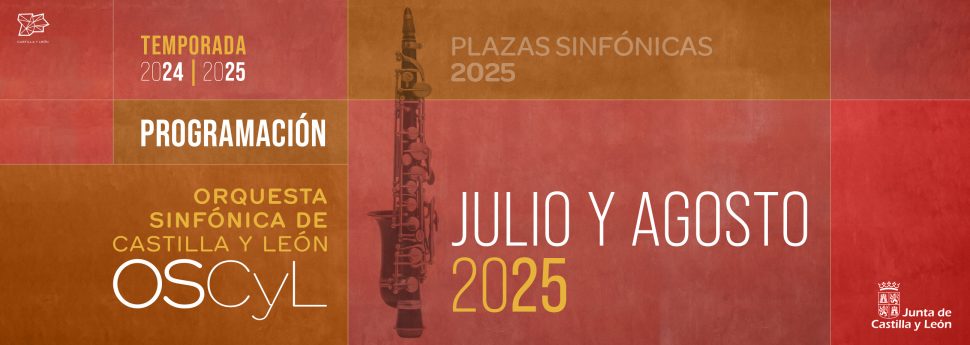 Programación julio agosto 2025 OSCyL
