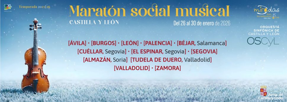 MARATON SOCIAL MUSICAL 2026 enero