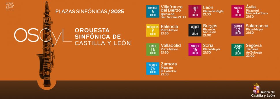 Plazas Sinfónicas 2025