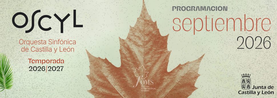 Programación septiembre 2026 OSCyL